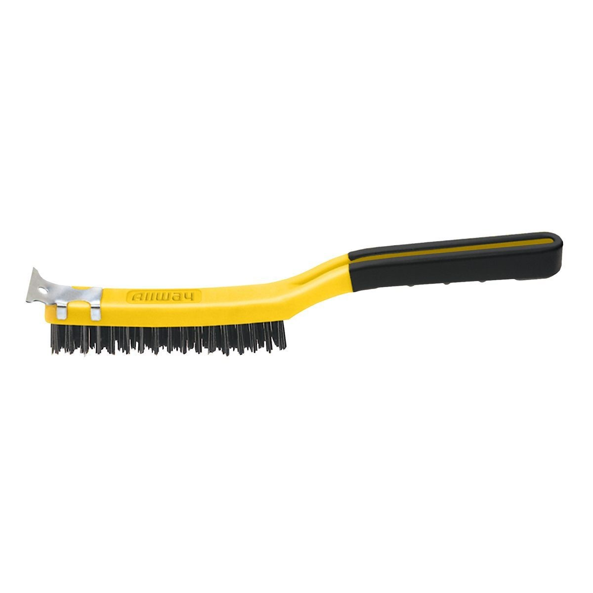 3 X 19 Soft-Grip Carbon-Steel Wire Brush | SaltyDuck Woodworking